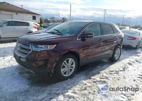 2017 Ford Edge Sel from USA, damaged, VIN 2FMPK4J95HBB35462